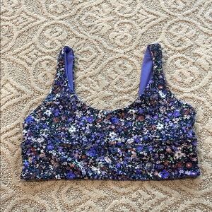 lululemon athletica align reversible bra- Floral Sports Bra